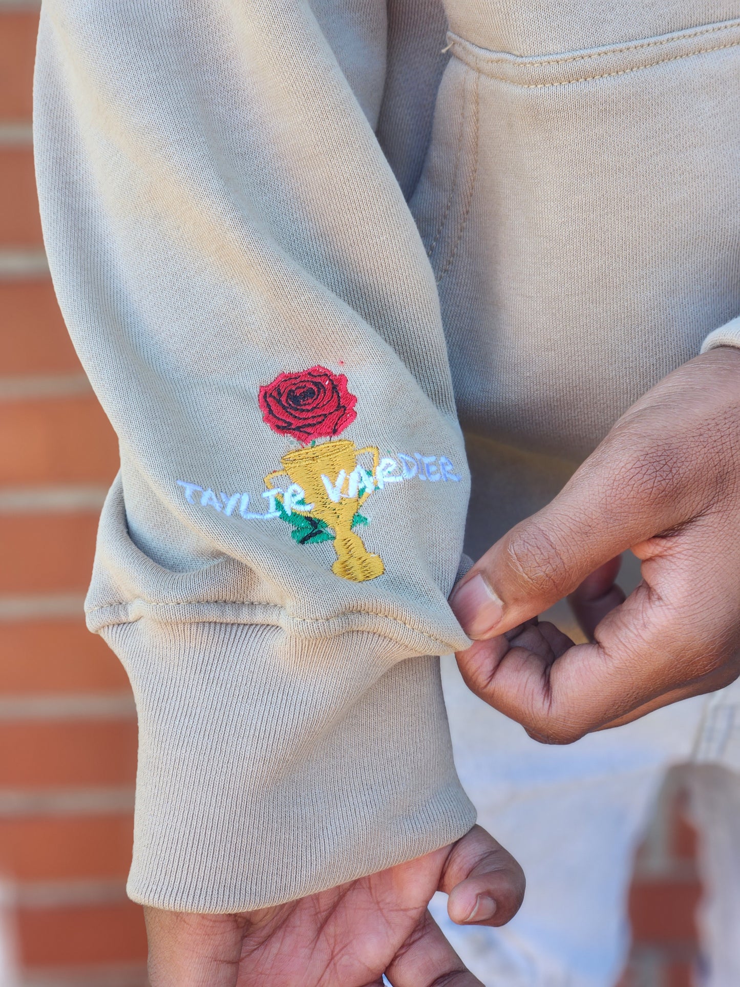 Concrete Rose Hoodie